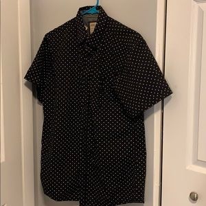 Short sleeved button down shirt
